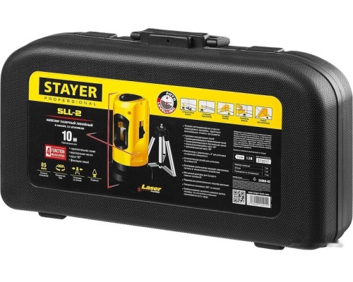 Лазерный нивелир STAYER SLL-2 34960-H2