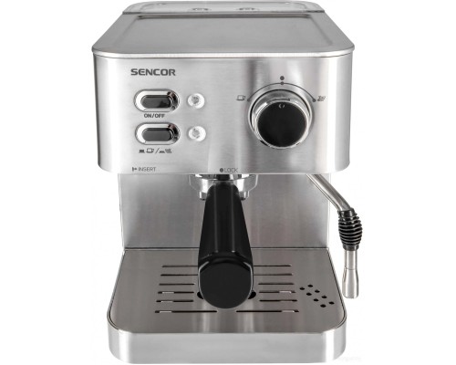Рожковая помповая кофеварка Sencor SES 4010SS