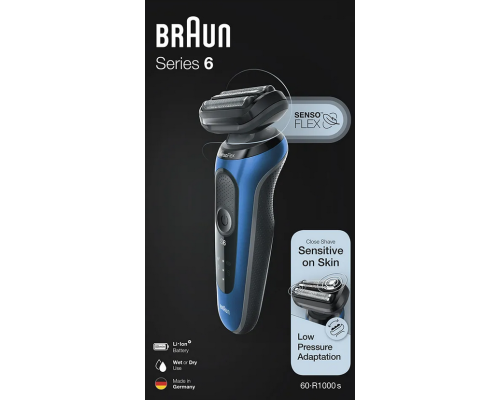 Электробритва мужская Braun Series 6 60-B1000s