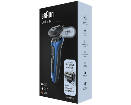 Электробритва мужская Braun Series 6 60-B1000s