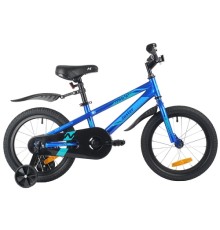 Детский велосипед Novatrack Juster 16 2021 165JUSTER.BL21 (синий)