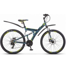 Велосипед Stels Focus MD 27.5 21-sp V010 2020 (Grey/Yellow)