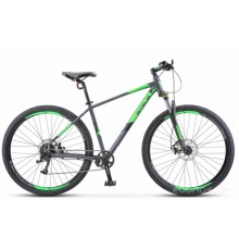 Велосипед Stels Navigator 920 MD V020 (16.5, антрацитовый/зеленый)