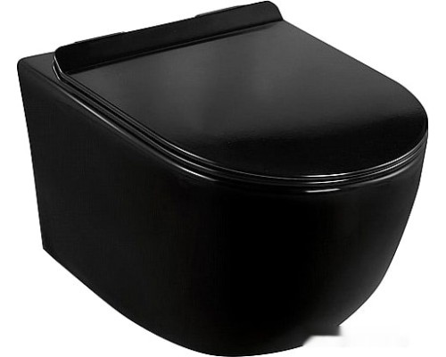 Унитаз Calani Loyd Slim CAL-C0020 (черный) Унитаз Calani Loyd Slim CAL-C0020 (черный)