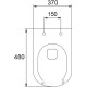 Унитаз Calani Loyd Slim CAL-C0020 (черный)