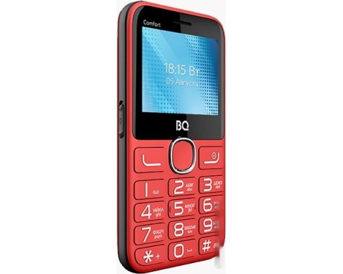 Мобильный телефон BQ-Mobile BQ-2301 Comfort (красный/черный)