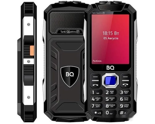 Мобильный телефон BQ-Mobile BQ-2817 Tank Quattro Power (черный)