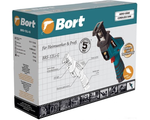 Сабельная пила BORT BRS-12LI-G