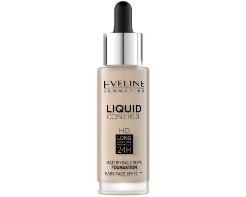 Тональная основа Eveline Cosmetics Тональная основа Liquid Control 010