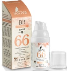 BB-крем Sativa BB-крем Ухаживающий с тонирующим эффектом 66 Sand Beige SPF15