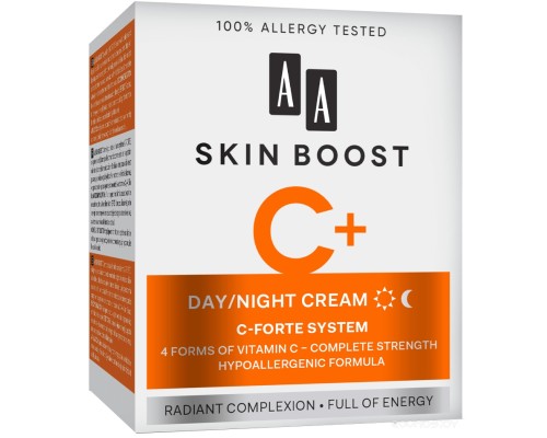 Крем для лица AA Крем Skin Boost C+ день-ночь 50 мл