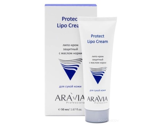 Крем для лица Aravia Крем Professional Protect Lipo Cream защитный с маслом норки 50 мл