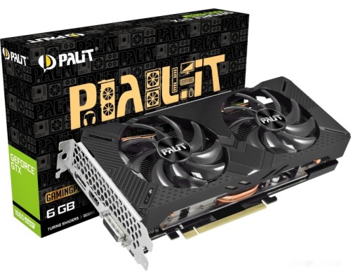 Видеокарта PALIT GeForce GTX 1660 Super GP 6GB GDDR6 NE6166S018J9-1160A-1