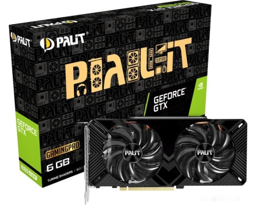 Видеокарта PALIT GeForce GTX 1660 Super GP 6GB GDDR6 NE6166S018J9-1160A-1