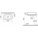 Умывальник Vitra Outline 5995B420-0016