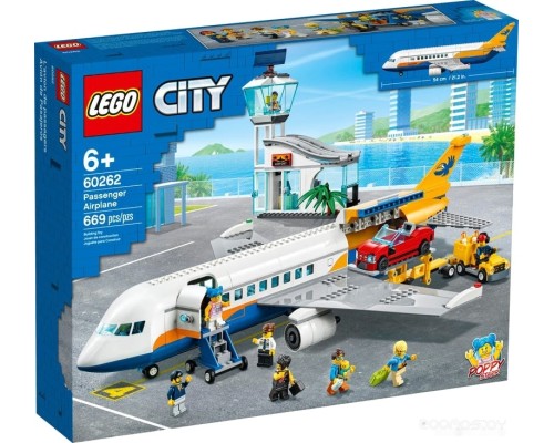 Конструктор Lego City 60262 Пассажирский самолёт