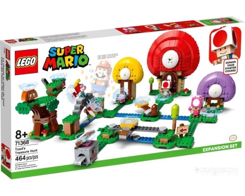 Конструктор Lego Super Mario 71368 Погоня за сокровищами Тоада. Доп. набор