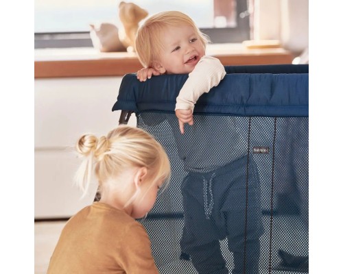 Детский манеж BabyBjorn Trevel Cot (Light Dark Blue)