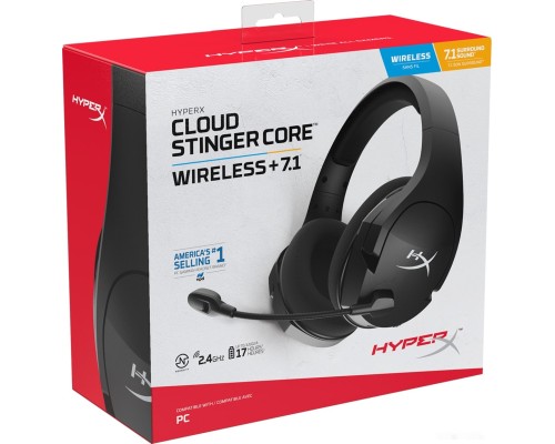 Наушники HyperX Cloud Stinger Core Wireless 7.1 PC