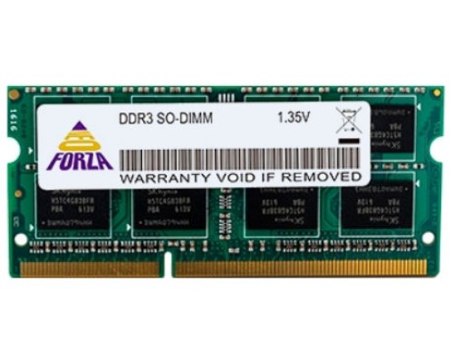Модуль памяти Neo Forza 8GB DDR3 SODIMM PC3-12800 NMSO380D81-1600DA10