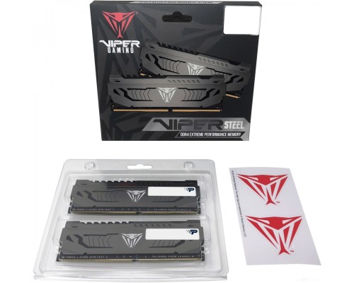 Модуль памяти Patriot Viper Steel 2x8GB DDR4 PC4-32000 PVS416G400C9K