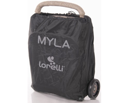 Детская коляска Lorelli Myla 2021 (розовый, звезды)