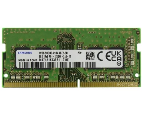 Модуль памяти Samsung 8GB DDR4 SODIMM PC4-25600 M471A1K43EB1-CWE