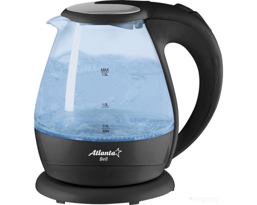Электрический чайник Atlanta ATH-2460 (черный)