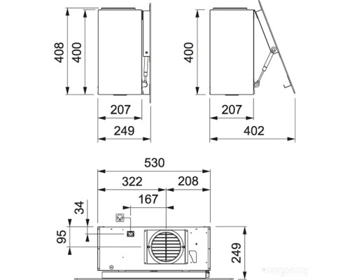 Вытяжка Franke Maris Free 80 330.0542.181