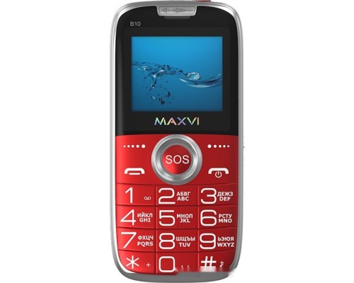 Мобильный телефон MAXVI B10 (красный)