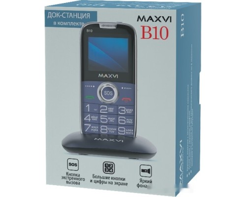 Мобильный телефон MAXVI B10 (красный)