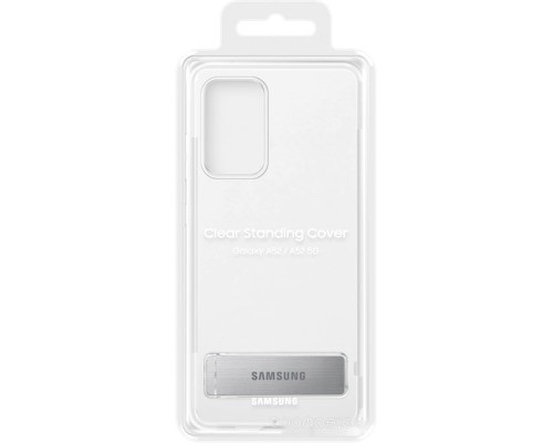 Чехол Samsung Clear Standing Cover для Samsung Galaxy A52 (прозрачный)