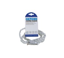 Велозамок Oxford Combi Chain / LK680C (серый)