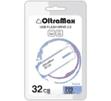 USB Flash OltraMax  220 32GB (фиолетовый) [OM-32GB-220-Violet]