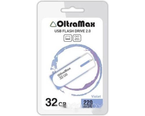 USB Flash OltraMax  220 32GB (фиолетовый) [OM-32GB-220-Violet]