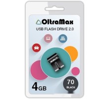 USB Flash OltraMax  70 4GB (черный)