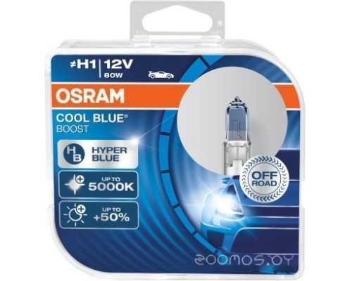 Автомобильная лампа Osram H1 62150CBB-HCB 2шт