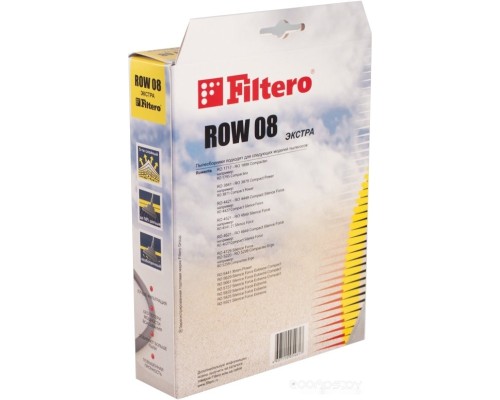 Комплект одноразовых мешков Filtero ROW 08 Экстра
