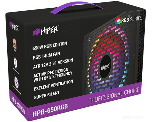 Блок питания HIPER HPB-650RGB