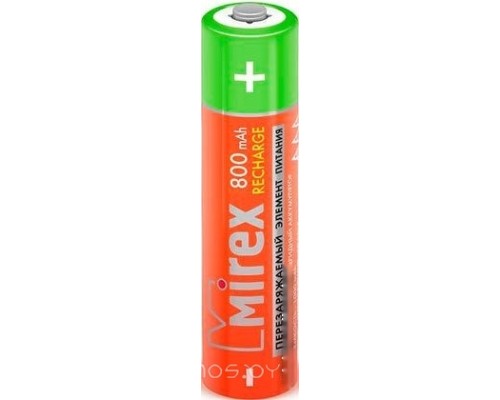 Аккумуляторы Mirex AAA 800mAh 4 шт HR03-08-E4