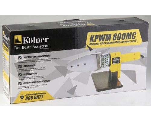 Аппарат для сварки труб Kolner KPWM 800 MC