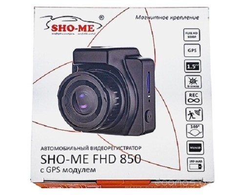 Автомобильный видеорегистратор Sho-Me FHD-850