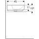Умывальник Geberit VariForm 500.778.01.2
