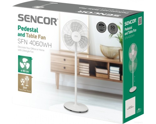 Вентилятор Sencor SFN 4060WH