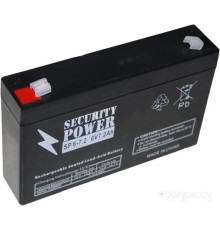 Аккумулятор для ИБП Security Power SP 6-7.2 F1 (6В/7.2 А·ч)