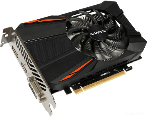 Видеокарта Gigabyte GeForce GTX 1050 Ti D5 4GB GDDR5 GV-N105TD5-4GD (rev. 1.0)