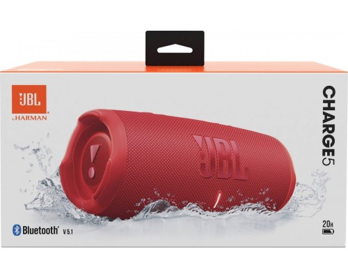 Портативная акустика JBL Charge 5 (красный)