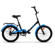 Велосипед Aist Smart 20 1.1 (20, черный/синий, 2023)