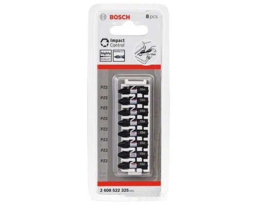 Набор бит Bosch 2608522325 (8 предметов)