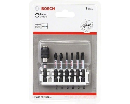 Набор бит Bosch 2608522327 (7 предметов)